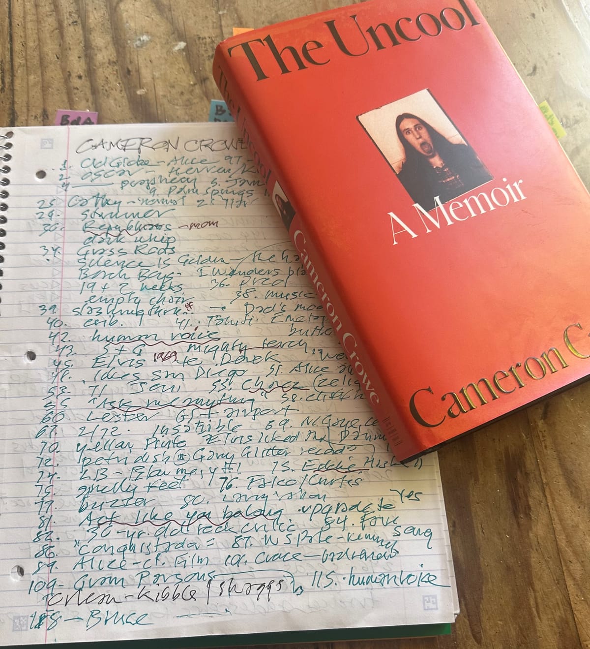 Cameron Crowe's "The Uncool" Is An  "Ask Me Anything" Meal