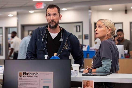 Lead actor winner Noah Wyle;  best supporting actress winner Katherine LaNasa